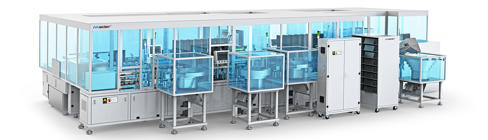 Automatic assembly line for safety blood collection needle